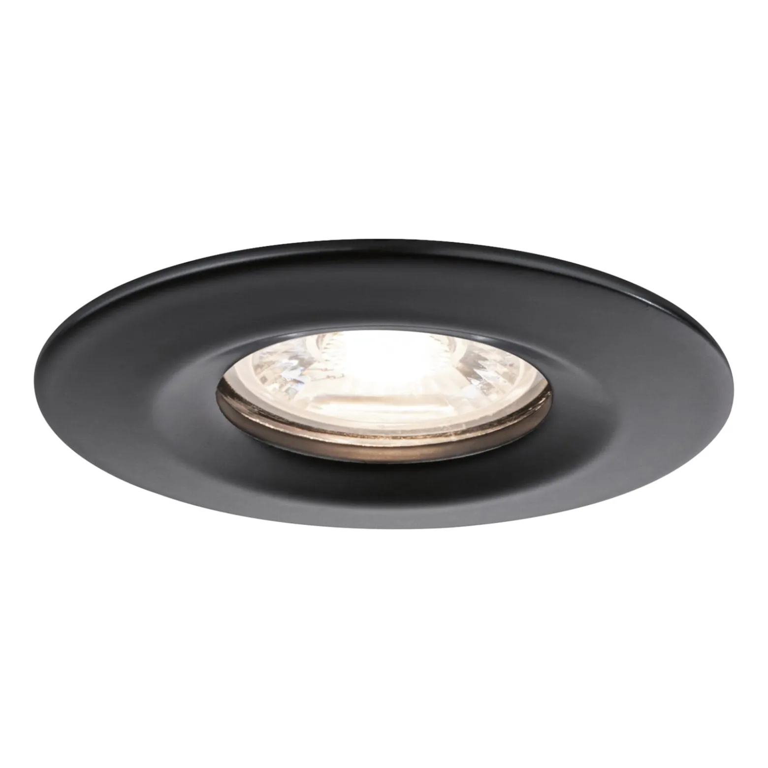 Paulmann Nova Mini Einbauspot 3er starr schwarz