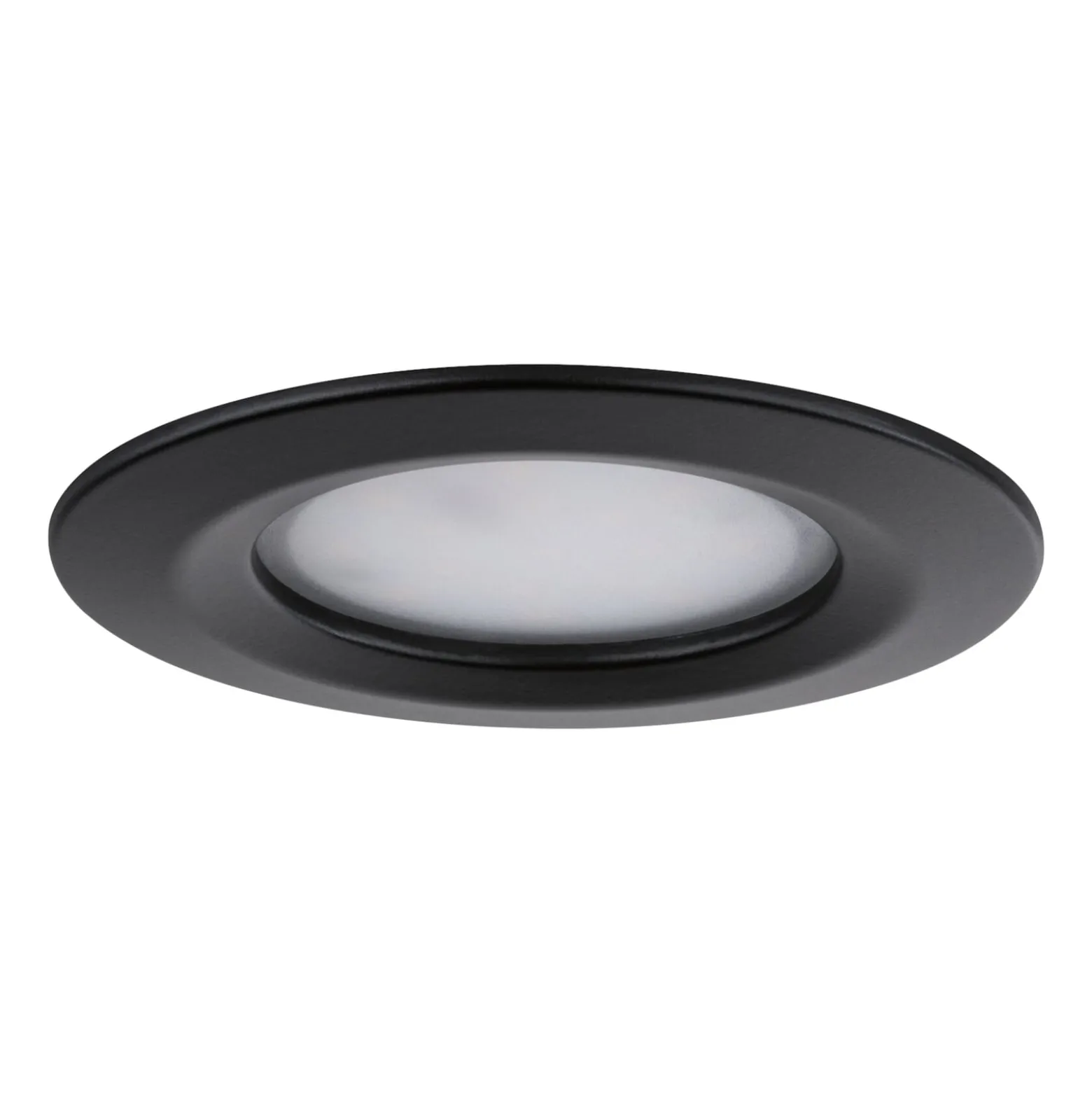 Paulmann Nova Plus Coin starr 3er schwarz IP44 2700K dimmbar
