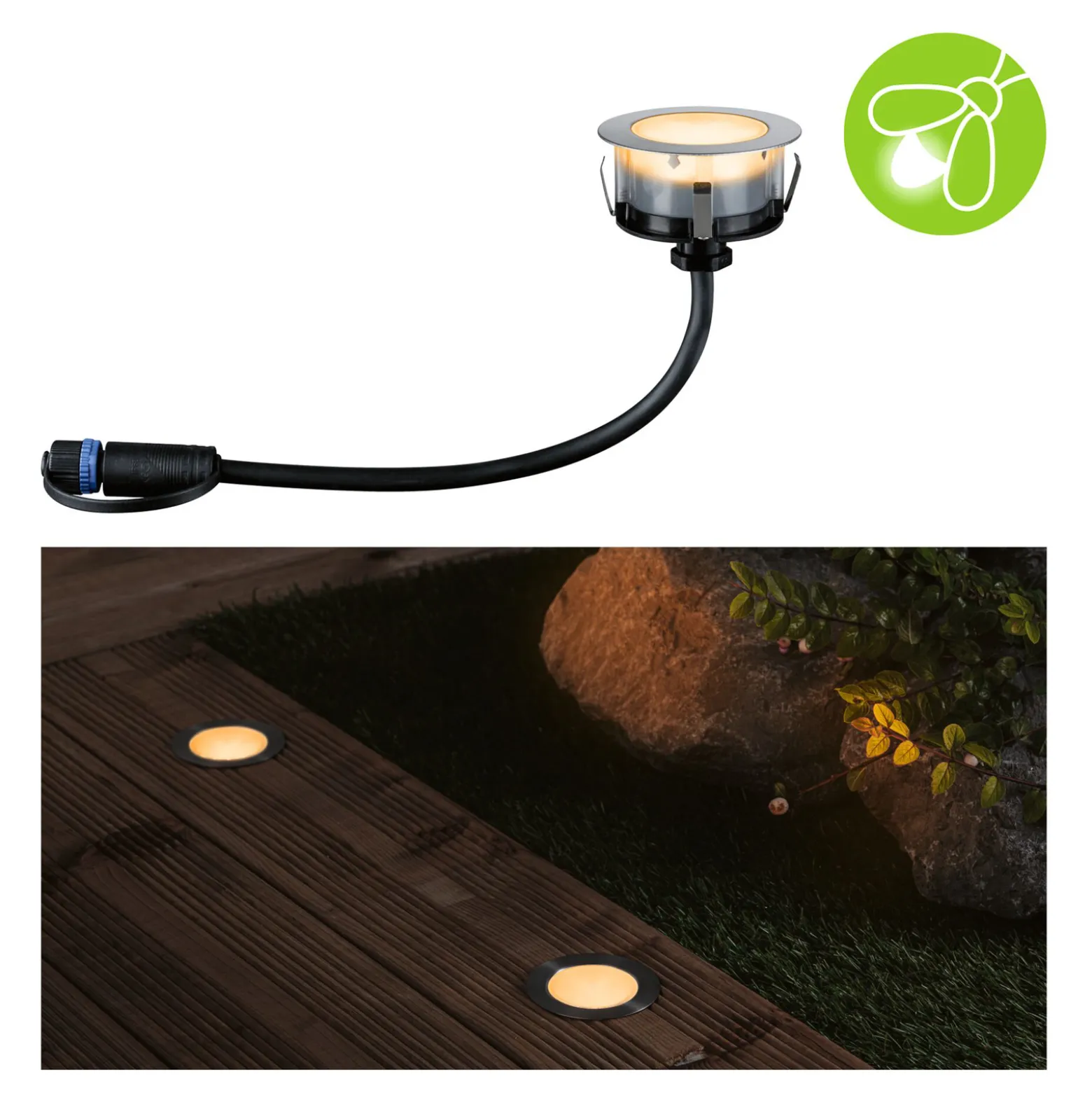 Paulmann Plug & Shine LED-Einbauleuchte 2W 1er
