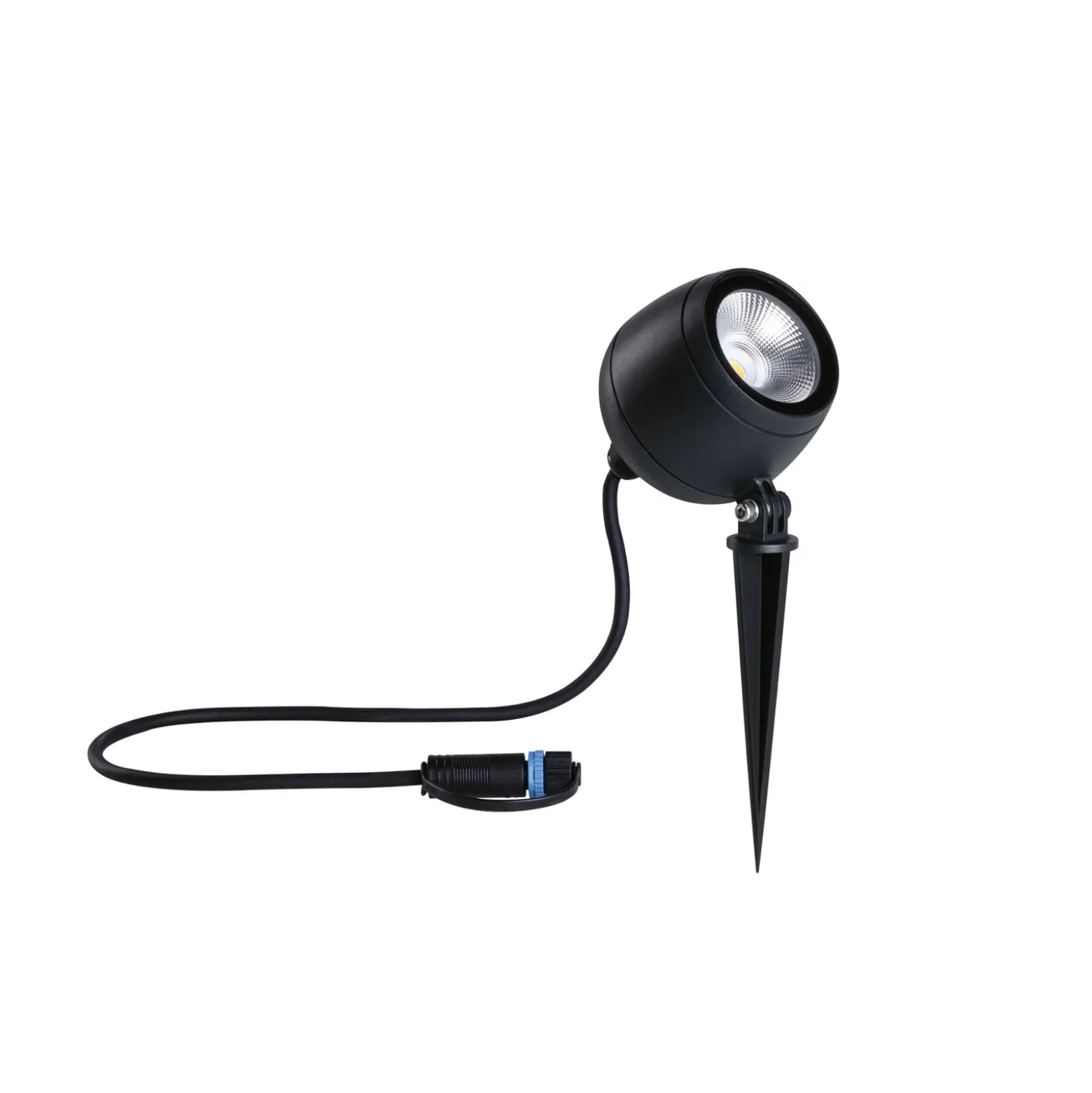 Paulmann Plug & Shine LED-Spot Kikolo, 3.000 K, 60°, Alu