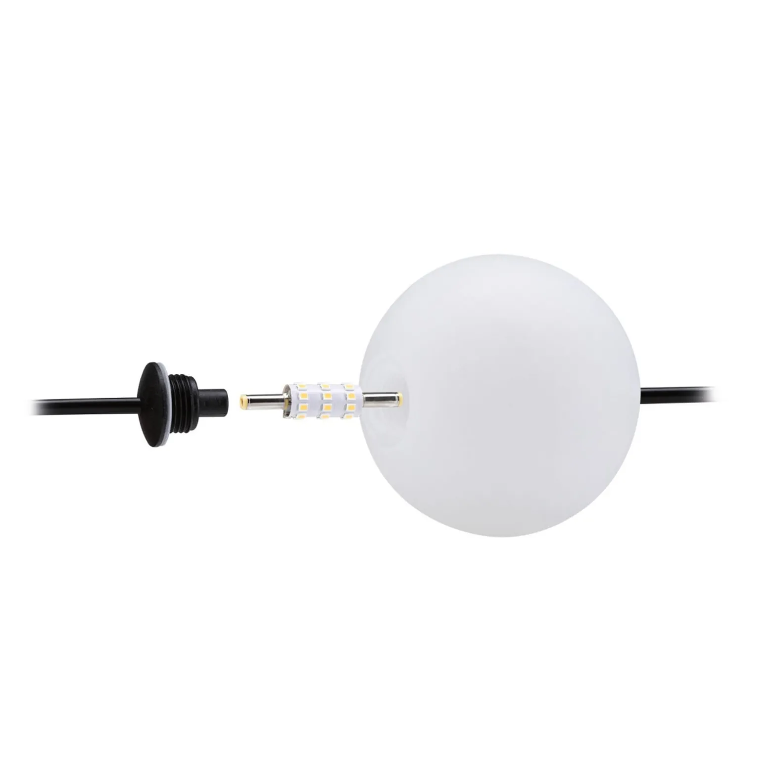 Paulmann Plug & Shine Lichterkette Naima Basisset, 6 m, IP67