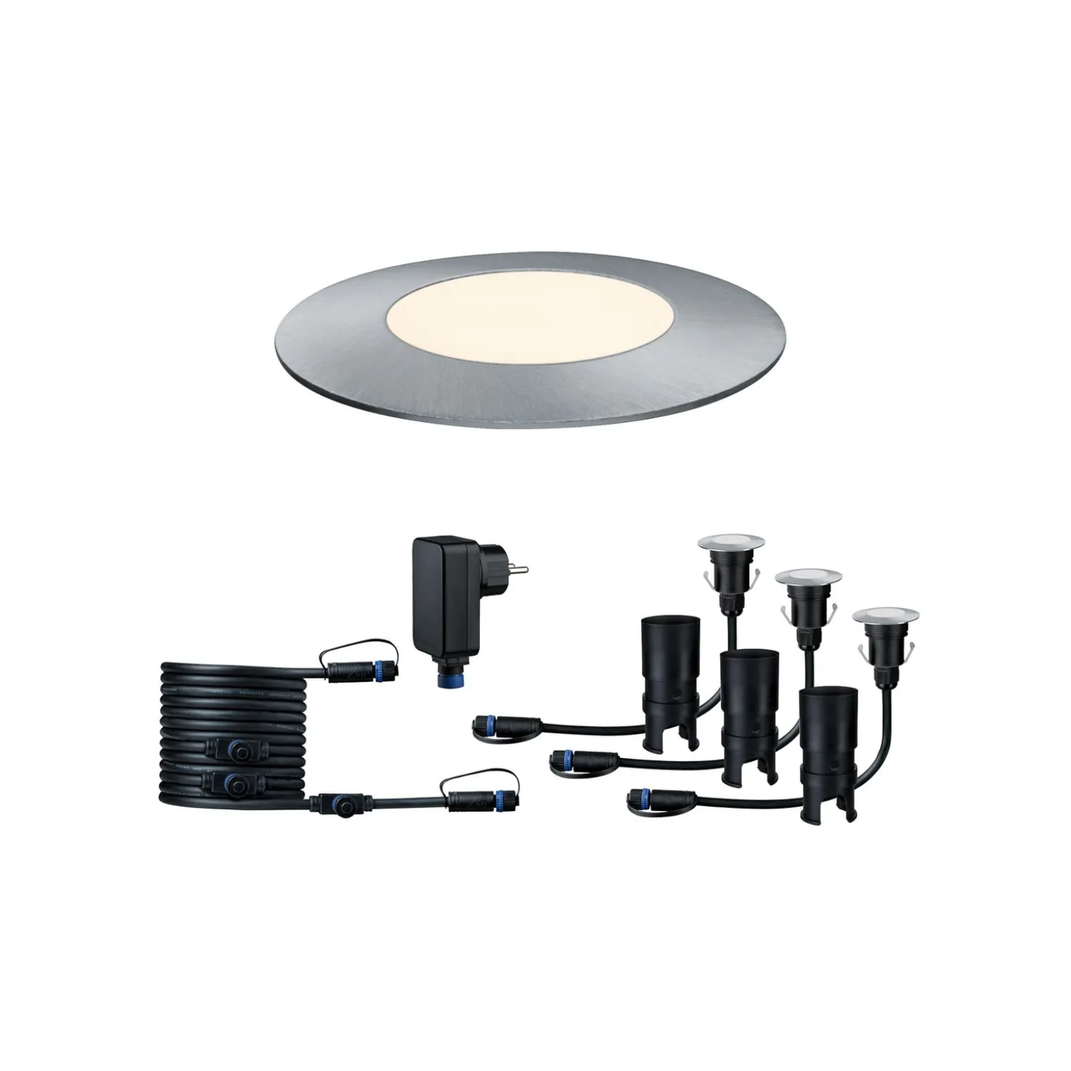 Paulmann Plug & Shine Mini 3er Basisset 3.000K