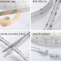 Paulmann SimpLED Strip Set COB RGB 3 m