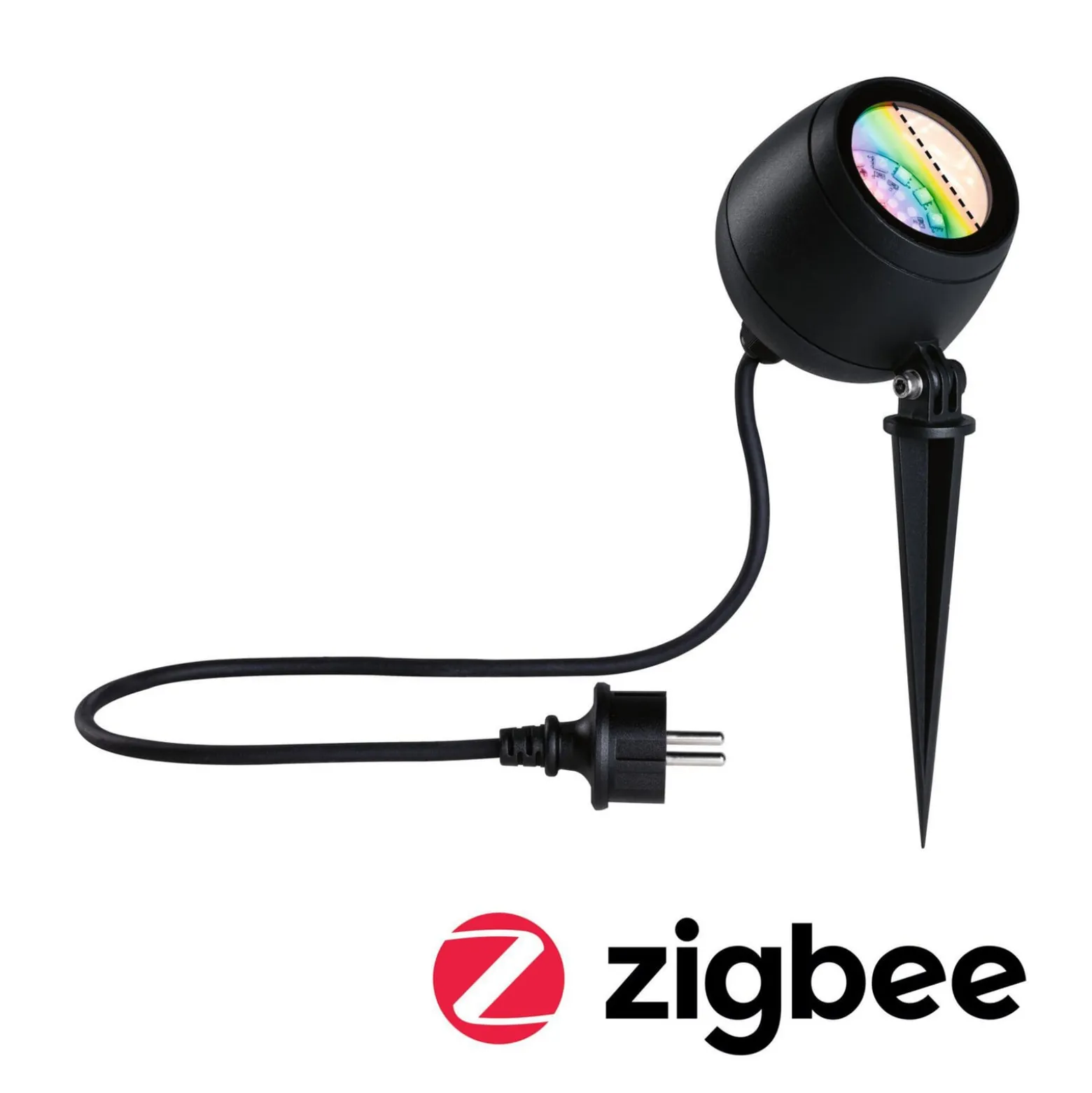 Paulmann Smart LED-Erdspießspot Kikolo, RGBW, anthrazit IP65