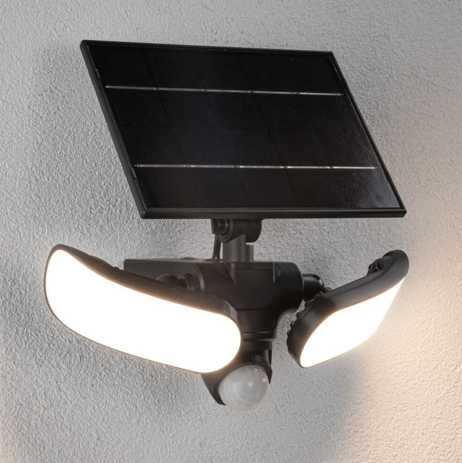 Paulmann Solar-Außenwandlampe Sonlig, anthrazit, Sensor IP65