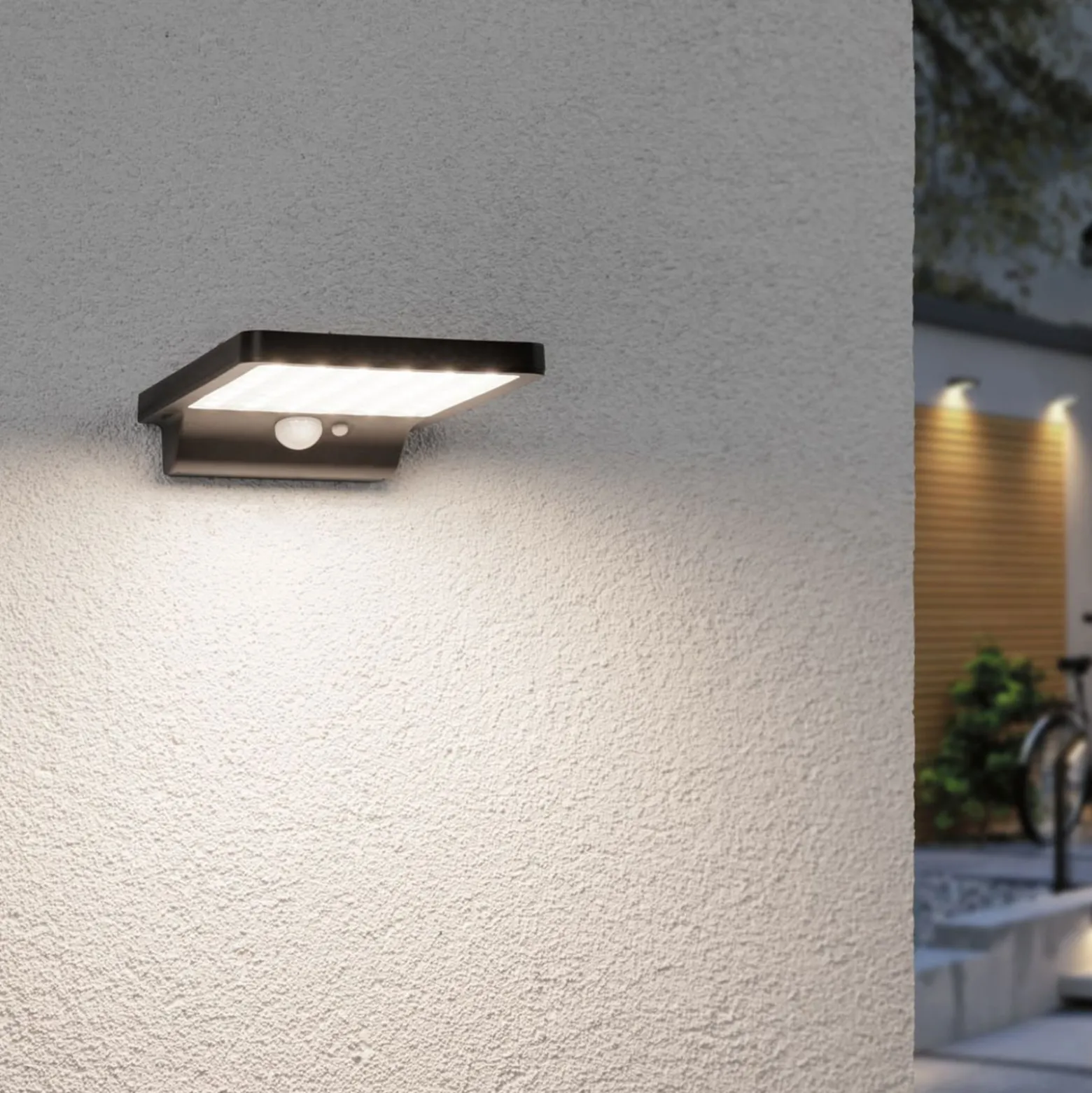 Paulmann Solveig LED-Solarwandleuchte mit Sensor