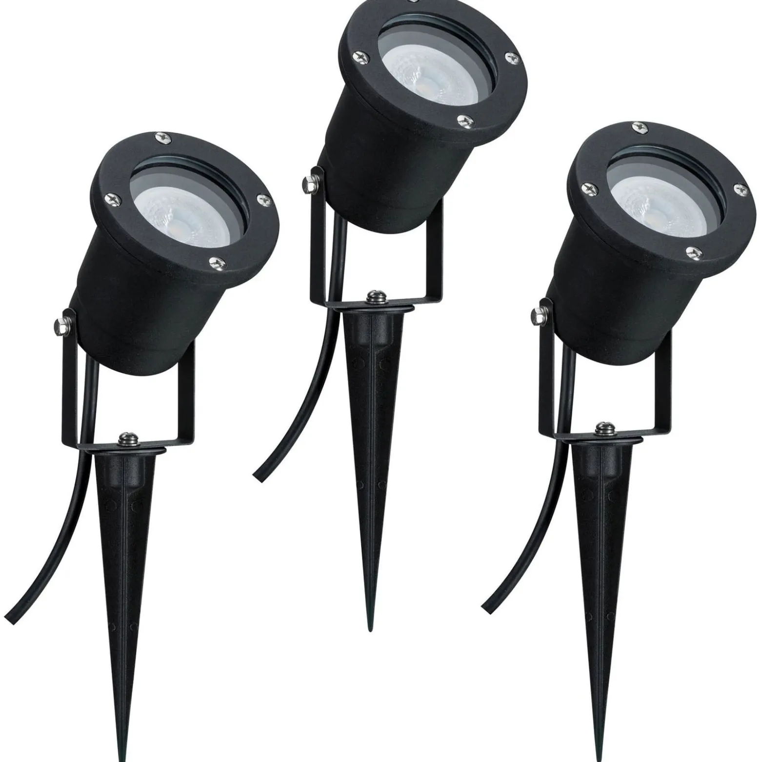 Paulmann Special Line LED-Erdspieß, 3er-Set, GU10
