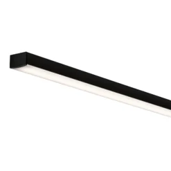 Paulmann Square Profil, schwarz, Diffusor weiß, 2m