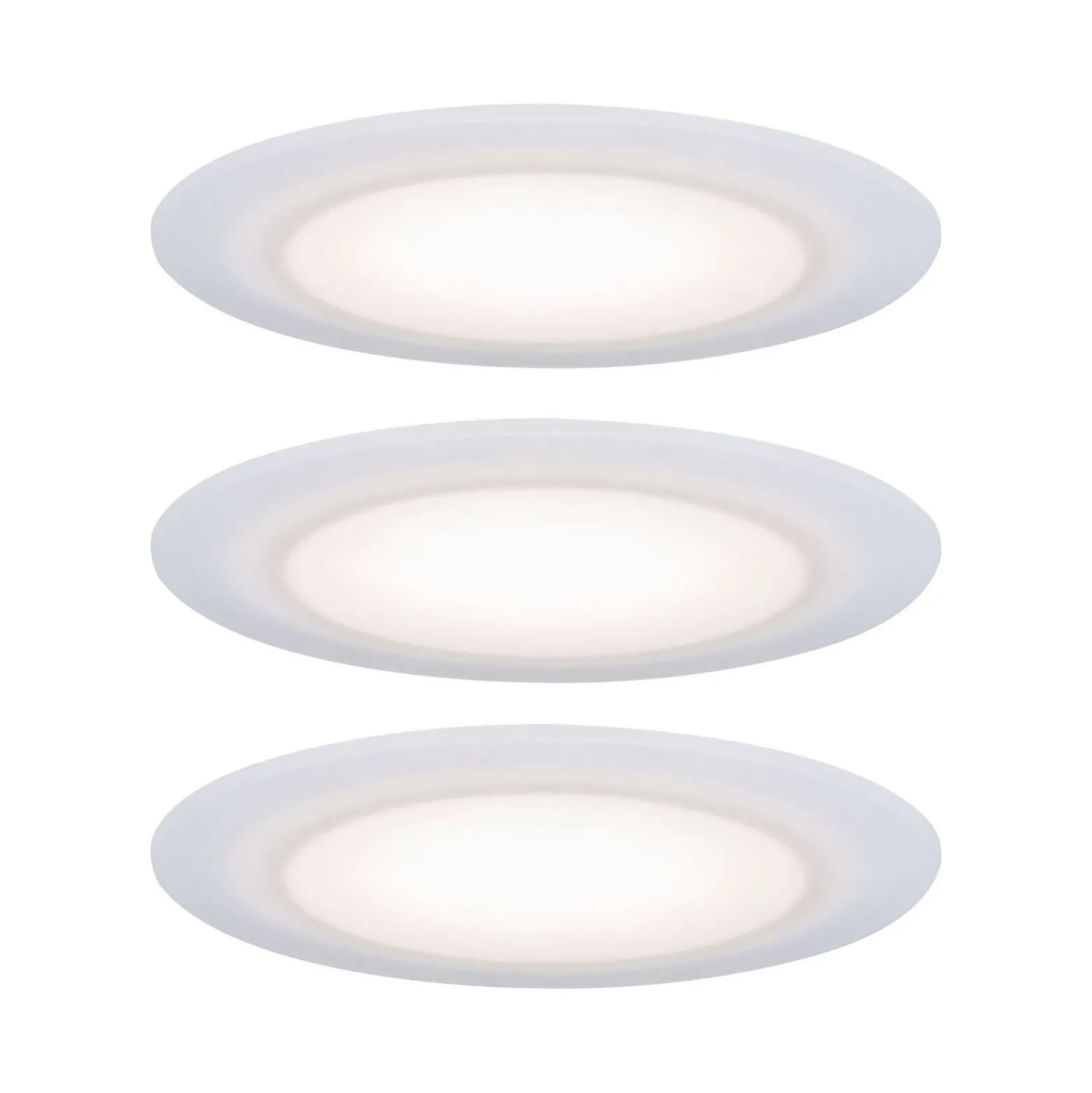 Paulmann Suon LED-Einbauleuchte, dimmbar, 3er