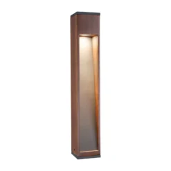 Paulmann Trabia LED-Sockelleuchte Holz, Höhe 60 cm