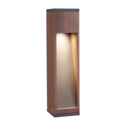 Paulmann Trabia LED-Sockelleuchte Holz, Höhe 40 cm
