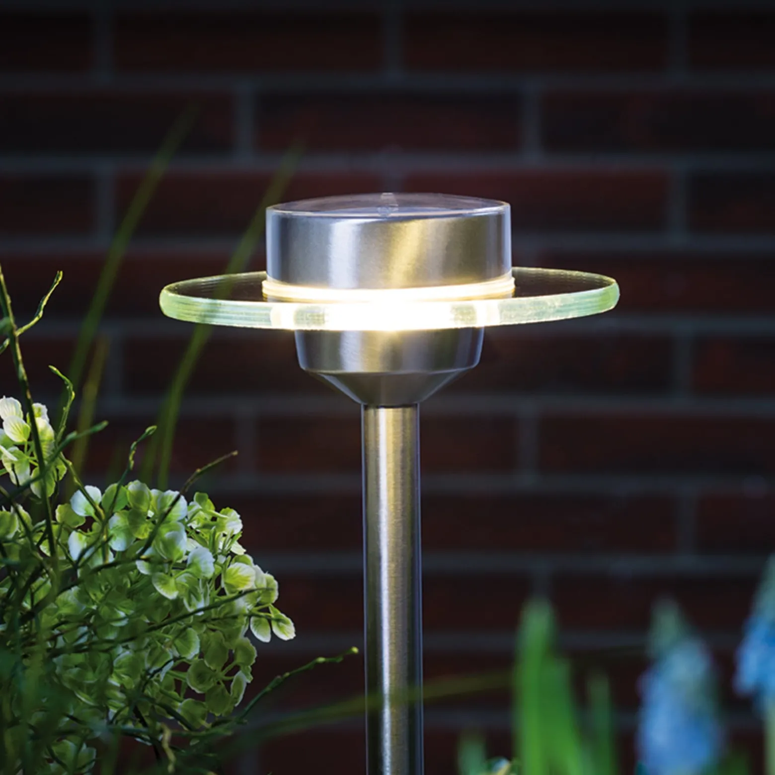 Paulmann Ufo LED-Solarleuchte mit Erdspieß