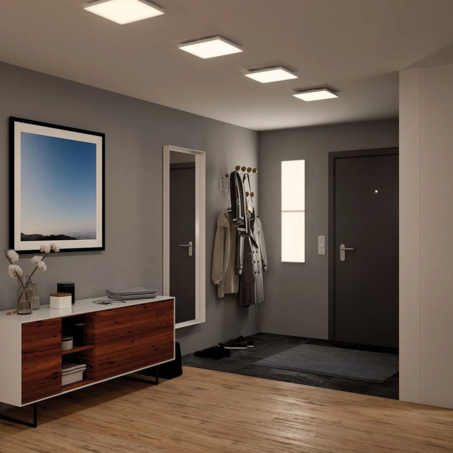 Paulmann Velora LED-Deckenleuchte 30 x 30cm