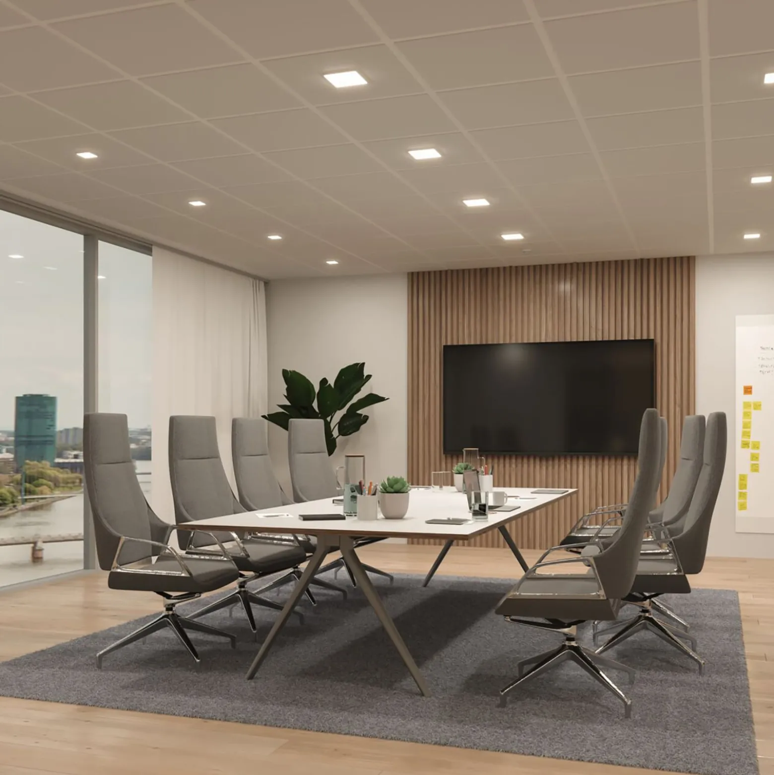 Paulmann Veluna Edge LED Einbau IP44 3000K 12x12cm