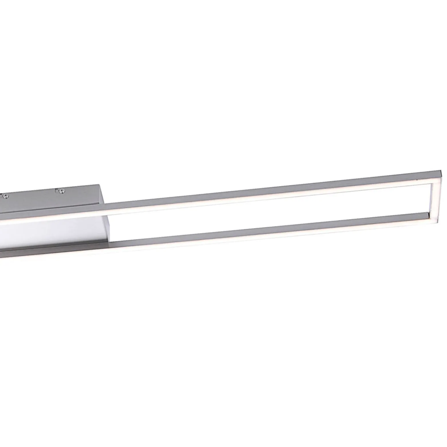 Paul Neuhaus LED-Deckenlampe Inigo, stahlfarben, 110 cm lang