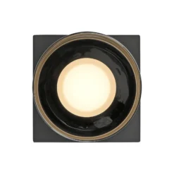 Paul Neuhaus LED-Deckenlampe Rika, Ø 15 cm, Glas, dimmbar