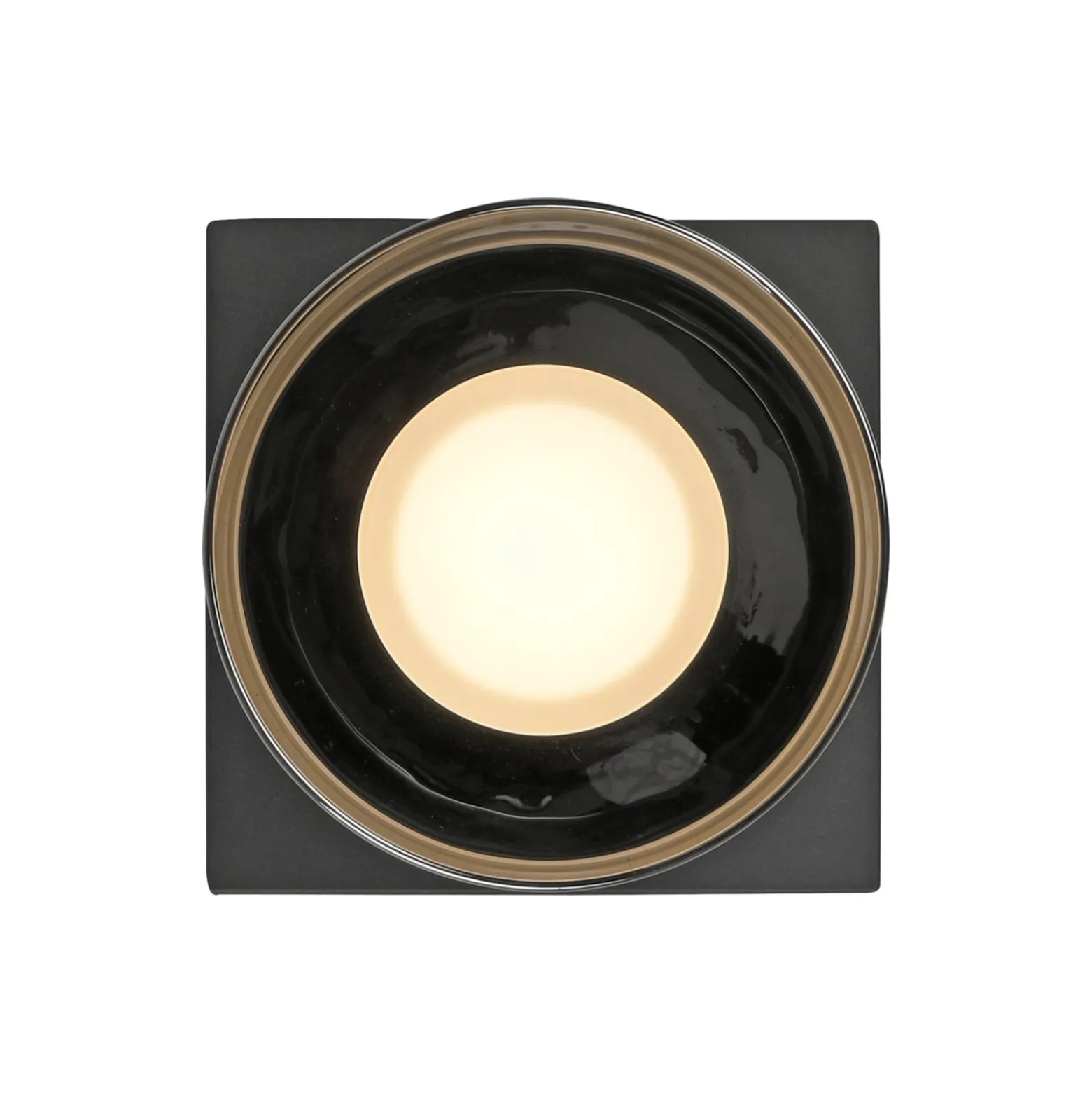 Paul Neuhaus LED-Deckenlampe Rika, Ø 15 cm, Glas, dimmbar