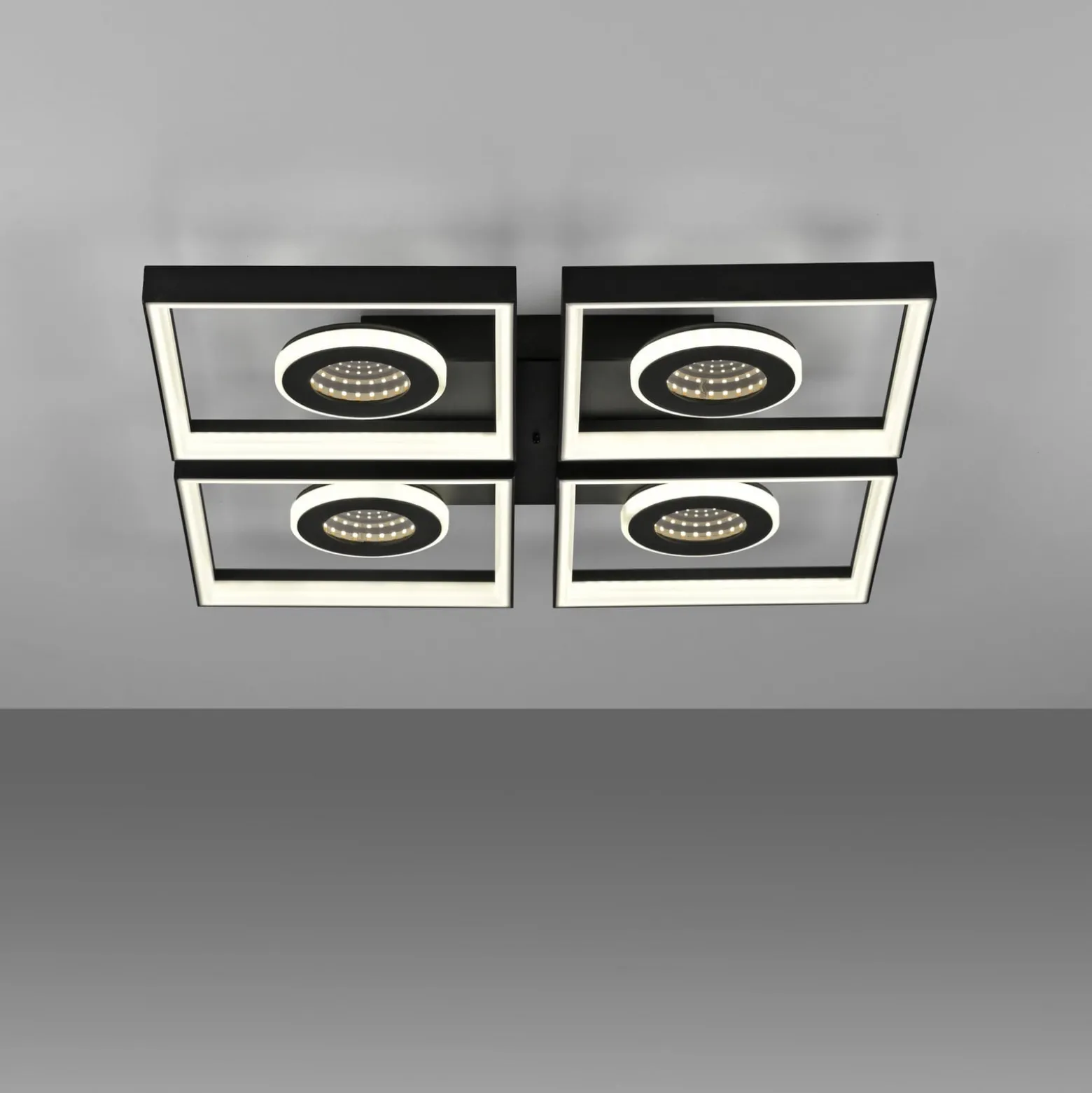 Paul Neuhaus LED-Deckenlampe Traforo, 53 cm, CCT, dimmbar