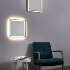 Paul Neuhaus Q-KAAN LED-Deckenlampe, 45x45cm