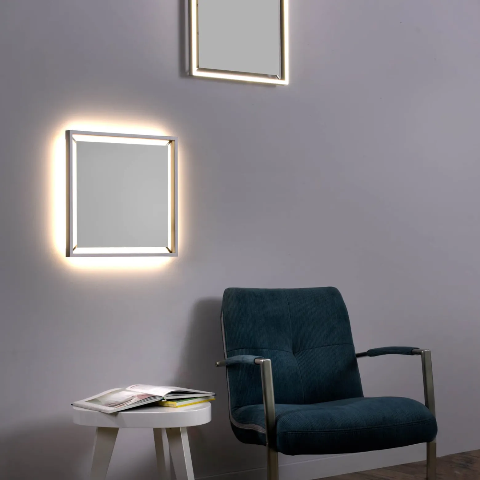 Paul Neuhaus Q-KAAN LED-Deckenlampe, 45x45cm