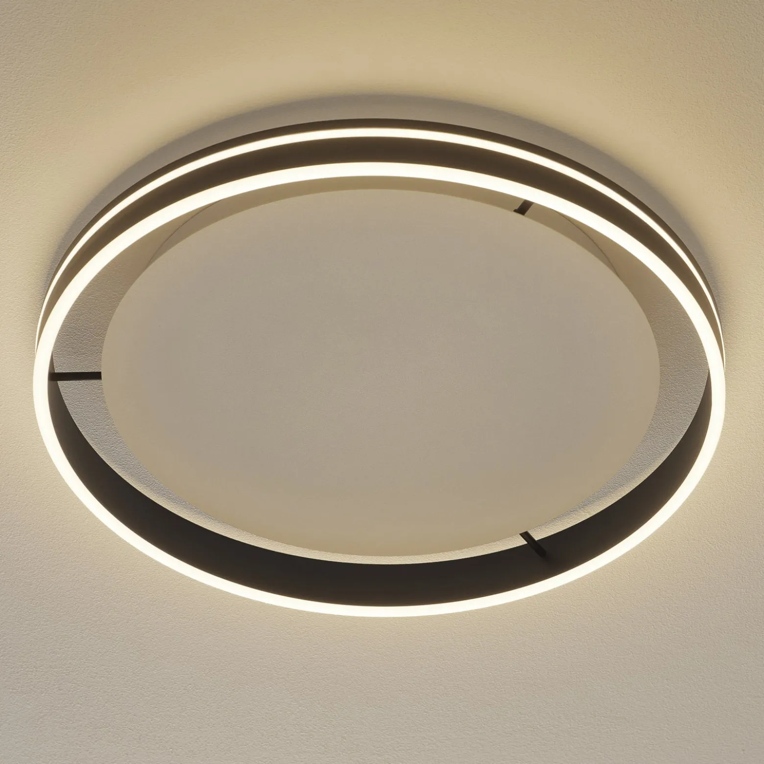 Paul Neuhaus Q-VITO LED-Deckenlampe 59cm anthrazit