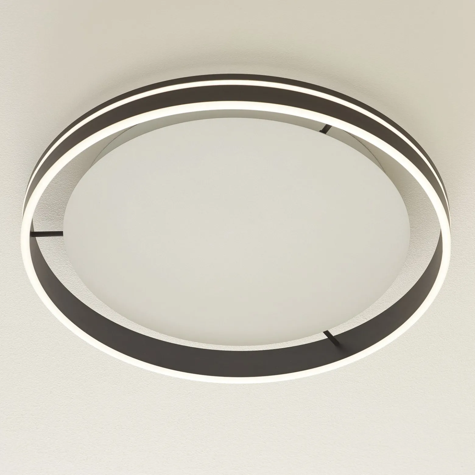 Paul Neuhaus Q-VITO LED-Deckenlampe 59cm anthrazit