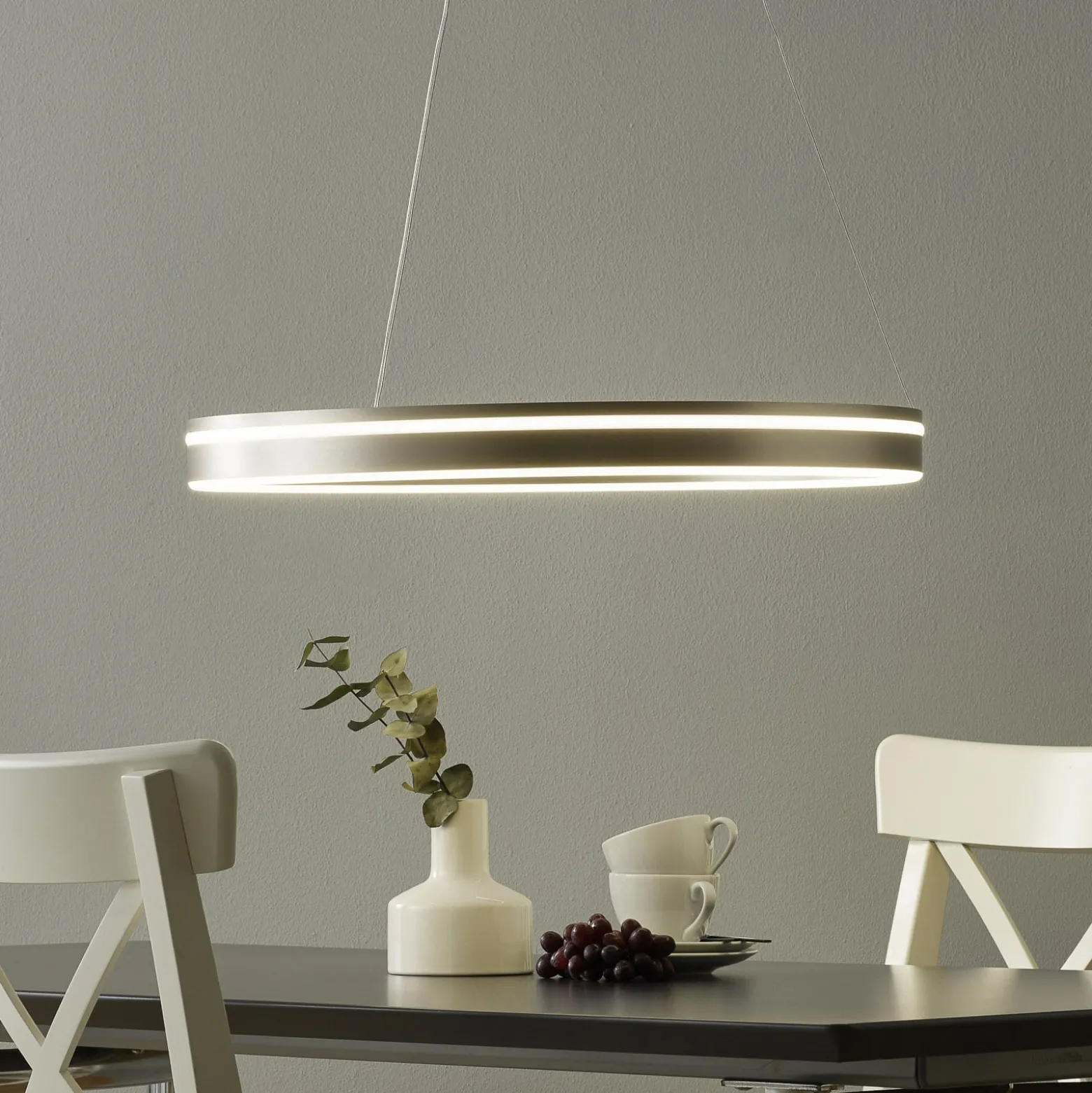 Paul Neuhaus Q-VITO LED-Hängelampe 59cm stahl