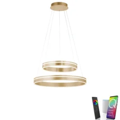 Paul Neuhaus Q-VITO LED-Pendelleuchte, 2 Ringe