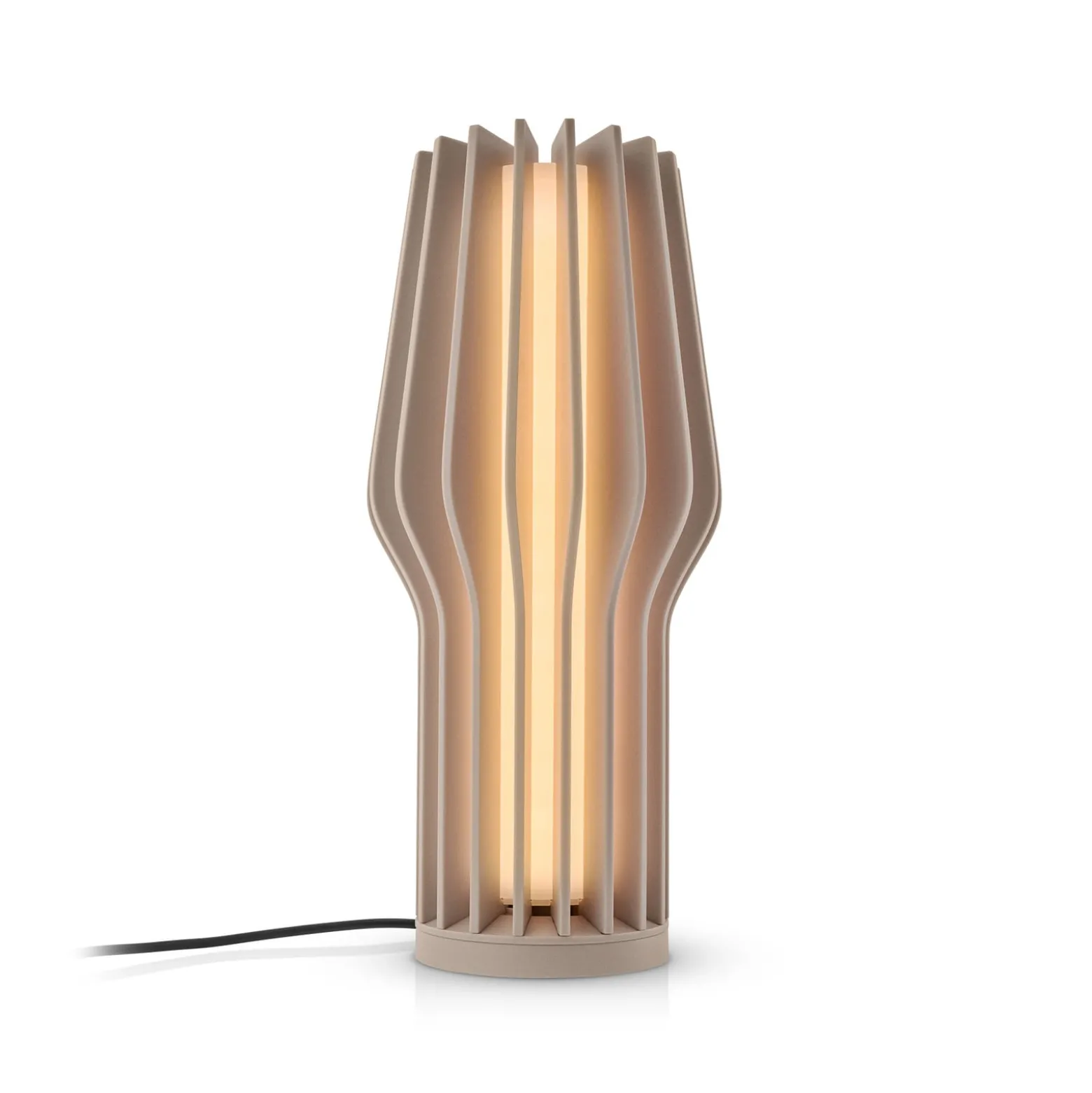 PLEASE WAIT to be SEATED Akku-Tischlampe RADIANT, beige IP44