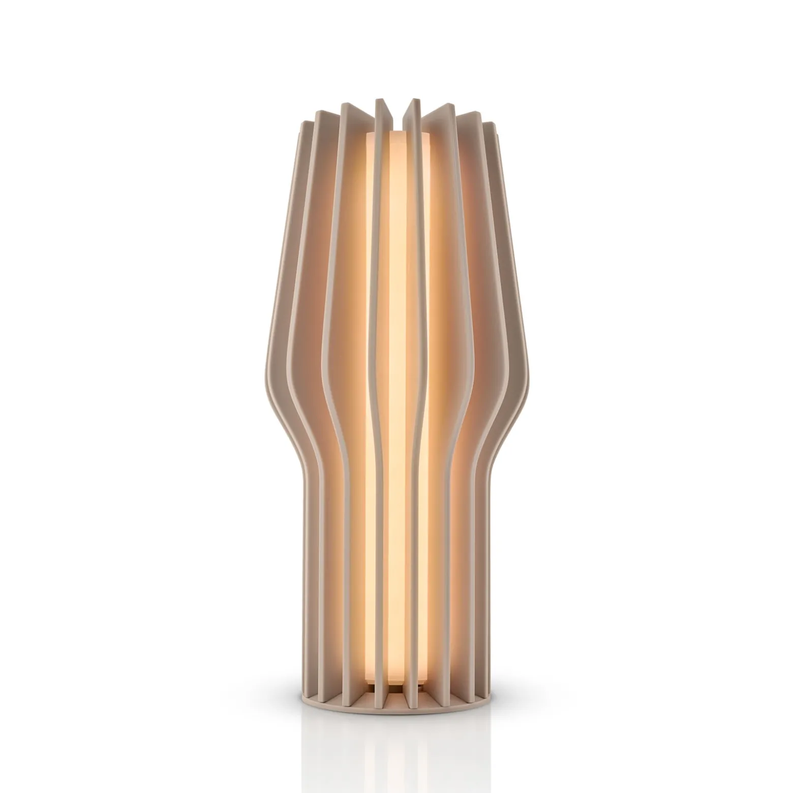 PLEASE WAIT to be SEATED Akku-Tischlampe RADIANT, beige IP44