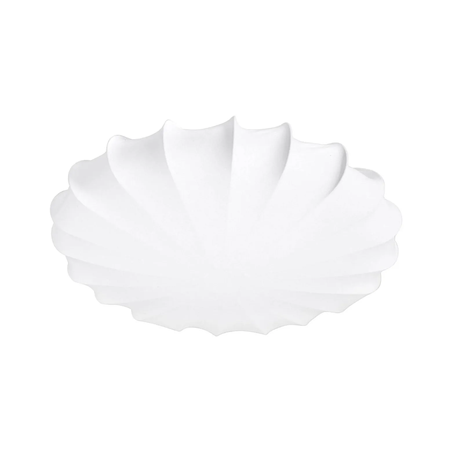 PR Home Deckenleuchte Plafond, Leinentextil, Ø 42 cm, weiß