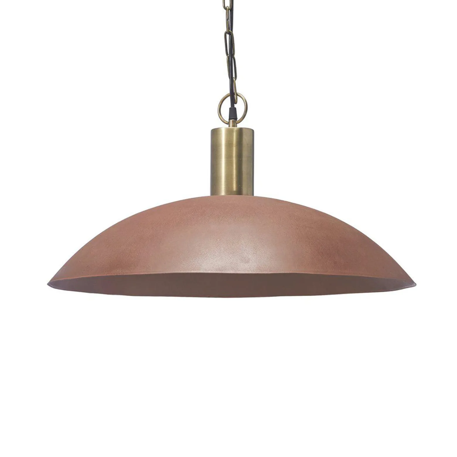 PR Home Hängeleuchte Alton, Ø 60 cm, rostfarben, Metall, E27
