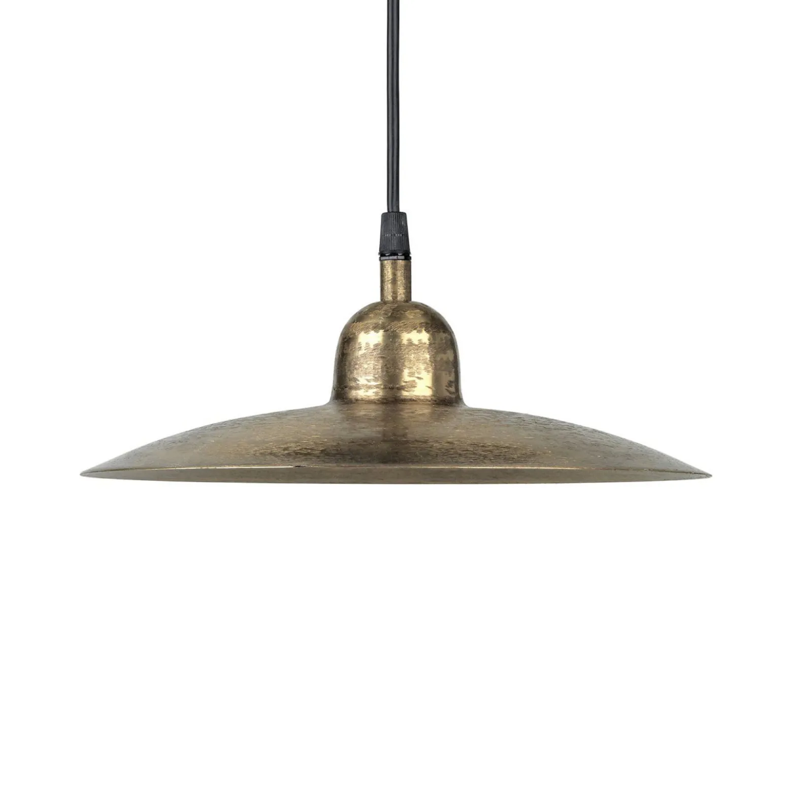 PR Home Hängeleuchte Como, gold, Ø 28 cm, Metall, Stecker
