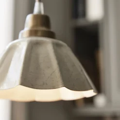 PR Home Hängeleuchte Ester, offwhite, Ø 17 cm, Stecker