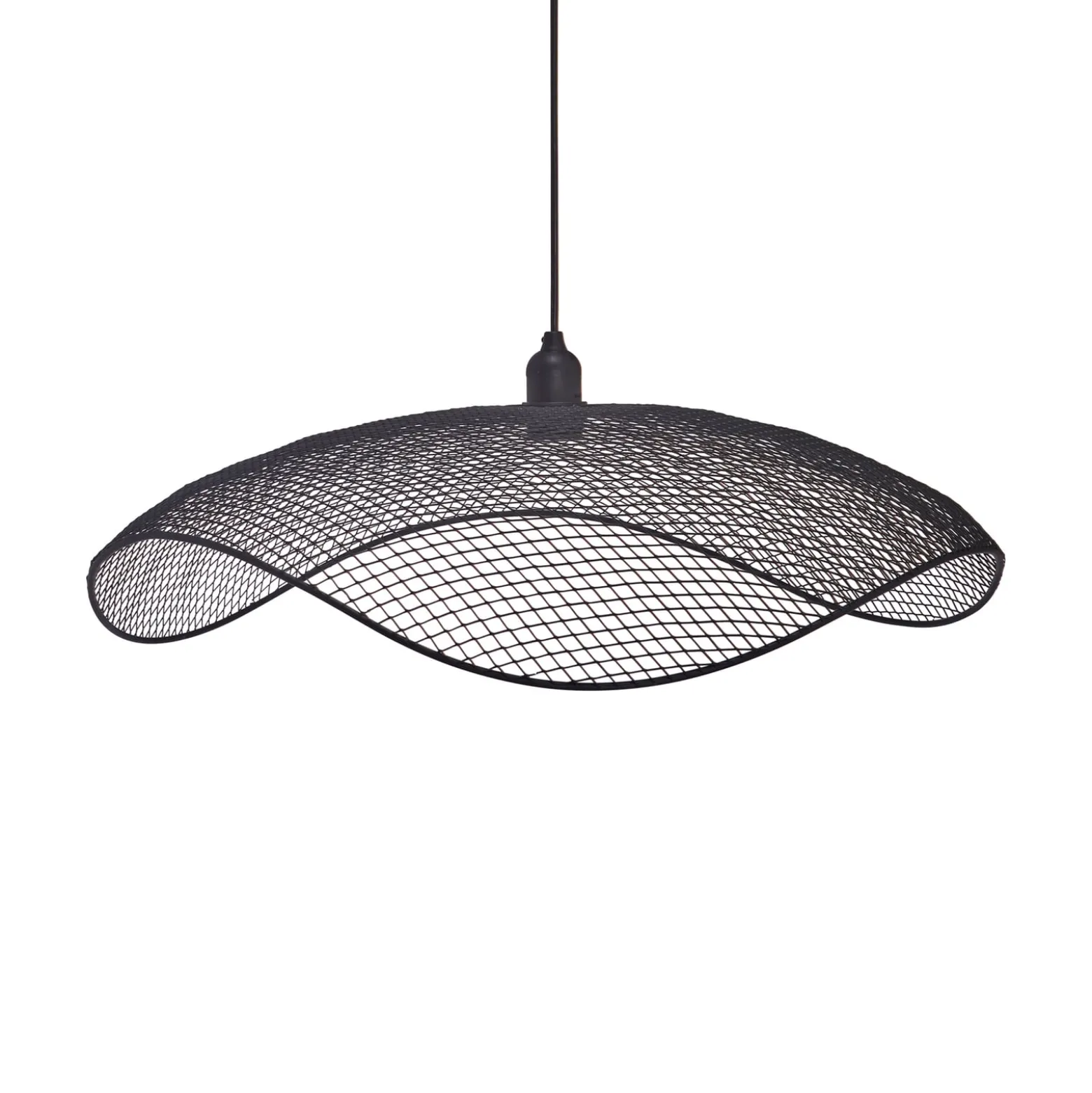 PR Home Hängeleuchte Vivi, Ø 61 cm, schwarz, Metall