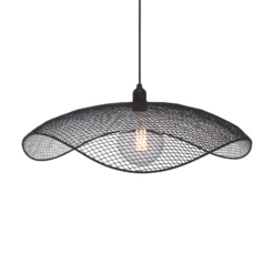 PR Home Hängeleuchte Vivi, Ø 61 cm, schwarz, Metall