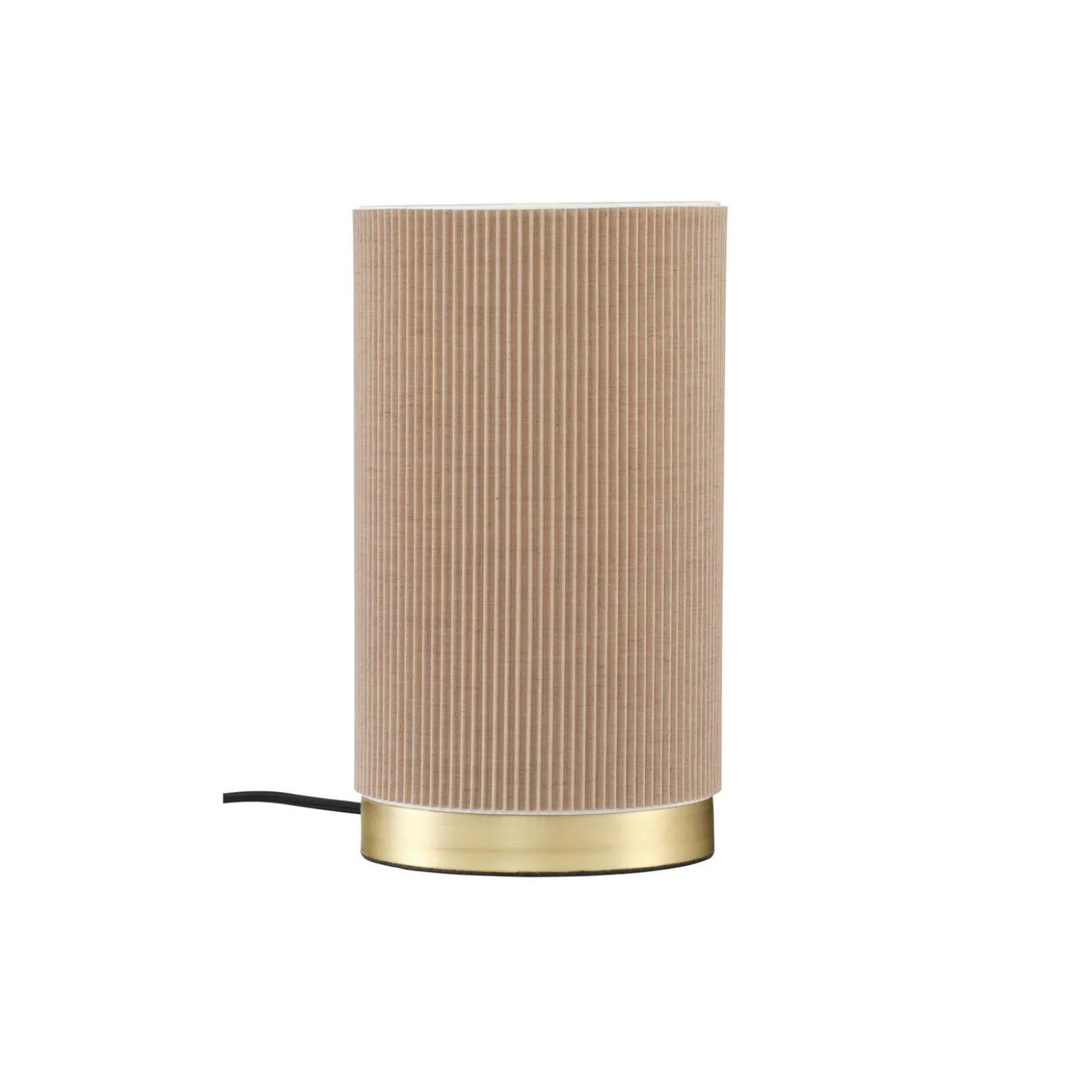 PR Home Tischleuchte Dora, beige, Höhe 25 cm