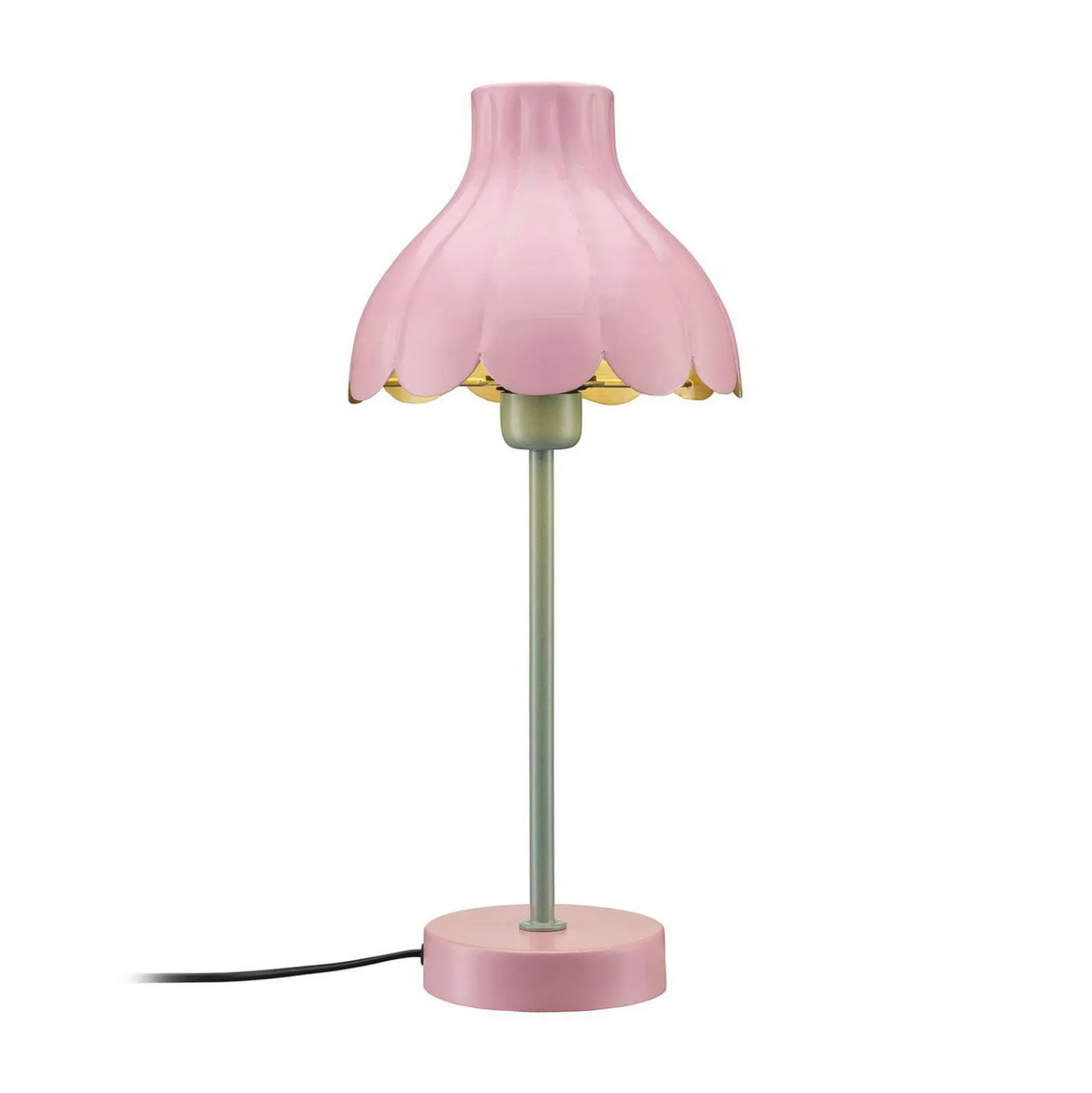 PR Home Tischleuchte Wera, rosa/grün, Höhe 47 cm, Metall
