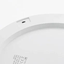 Prios LED-Deckenlampe Aureka, 2er-Set, Sensor, Ø 33 cm, weiß
