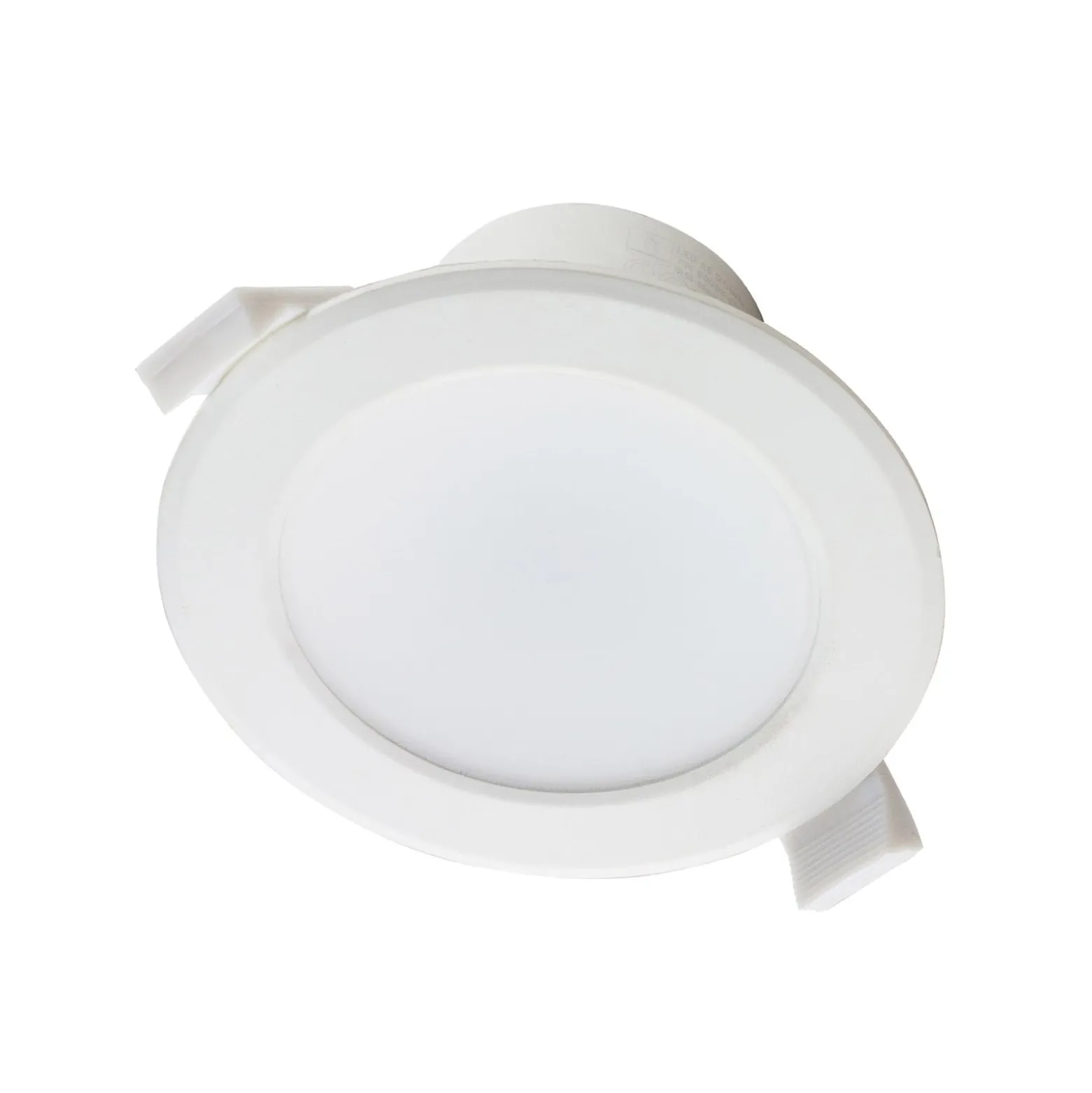 Prios LED-Einbaulampe Rida, 3er-Set, weiß, 19cm, CCT, IP44