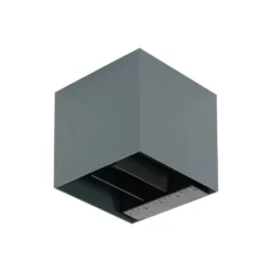 Prios LED-Solarwandlampe Lius, Höhe 15 cm, Bewegungssensor