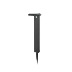 Prios LED-Solar-Wegelampe Tarlson, eckig, anthrazit, Sensor