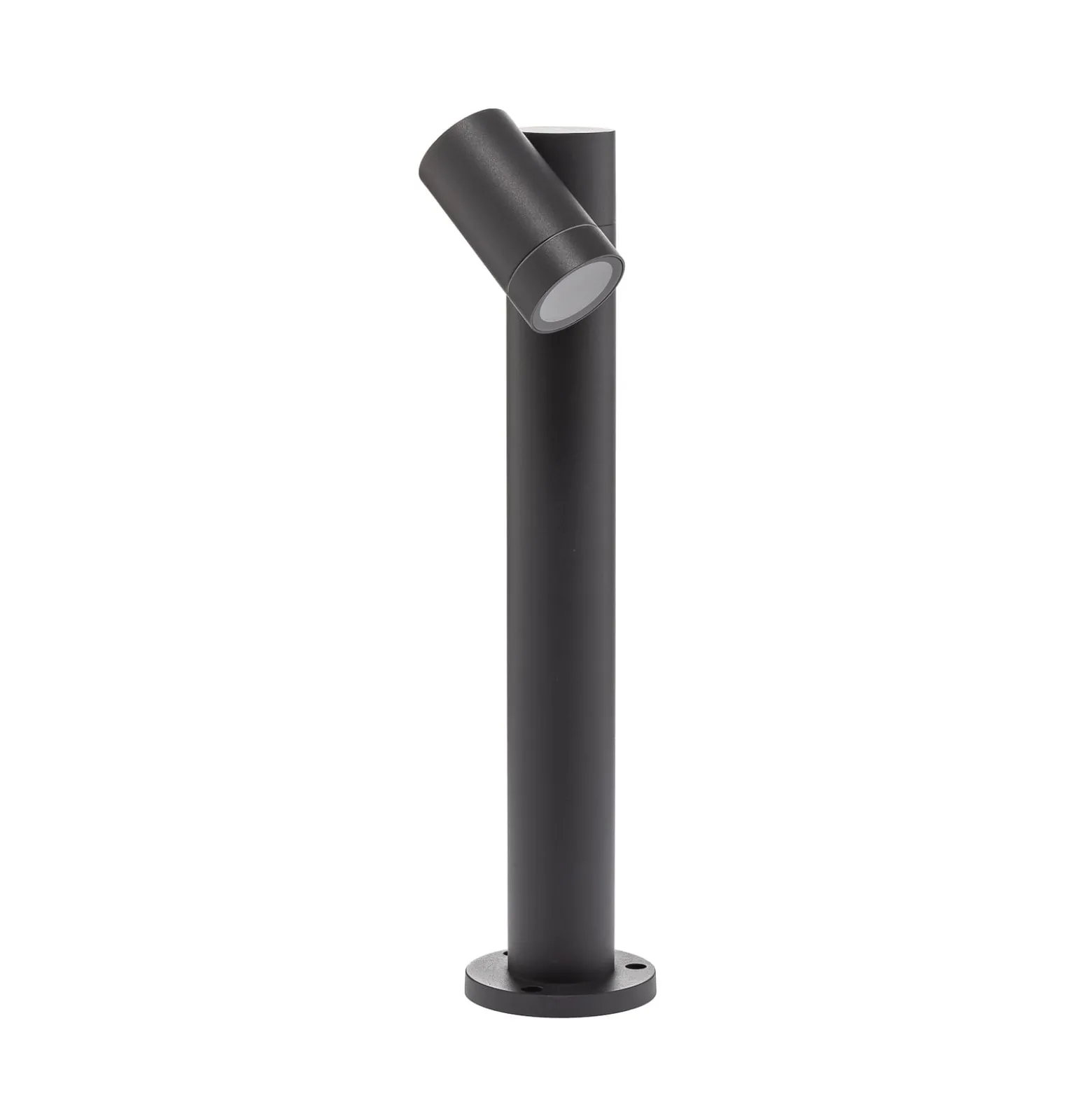 Prios Sockelleuchte Tulimar, 45cm, anthrazit 1-flg., Metall