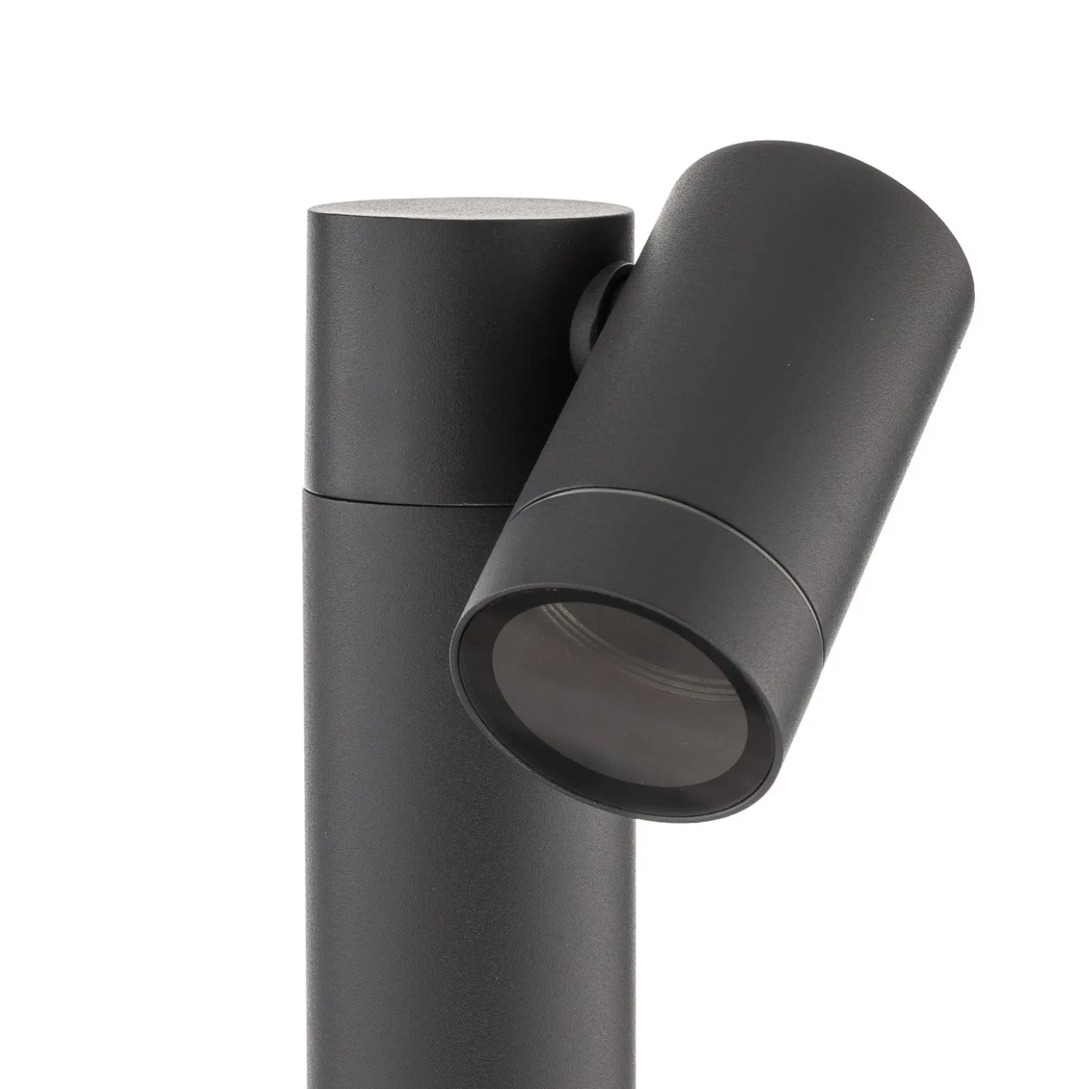 Prios Sockelleuchte Tulimar, 45cm, anthrazit 1-flg., Metall