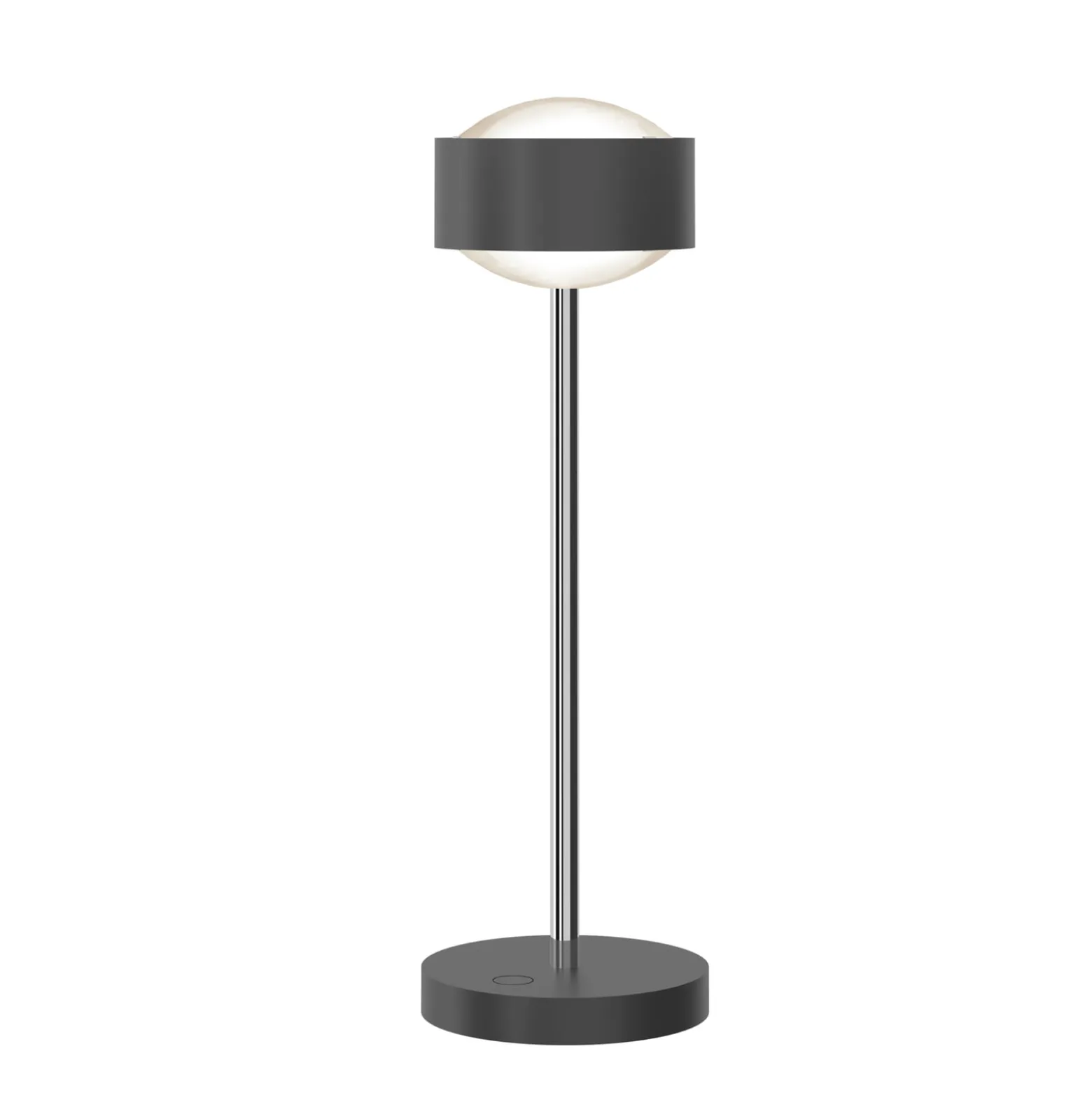 Puk! 120 Eye Table LED Linsen matt anthrazit/chrom