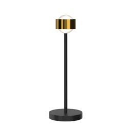 Puk! 80 Eye Table LED Linsen matt, messing/schwarz
