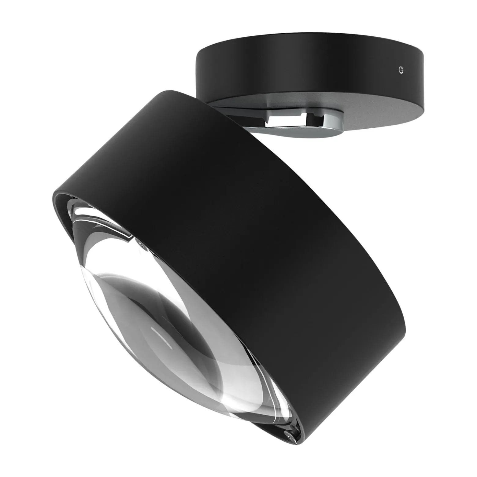 Puk Maxx Move LED-Spot, Linse klar, schwarz matt