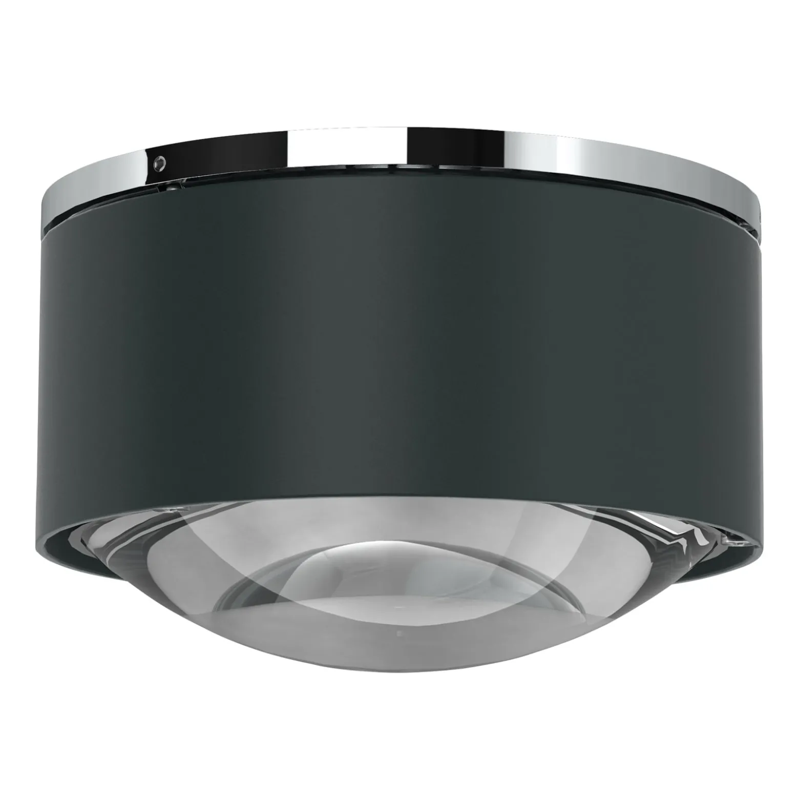 Puk Maxx One 2 LED-Spot Linse klar, anthrazit matt