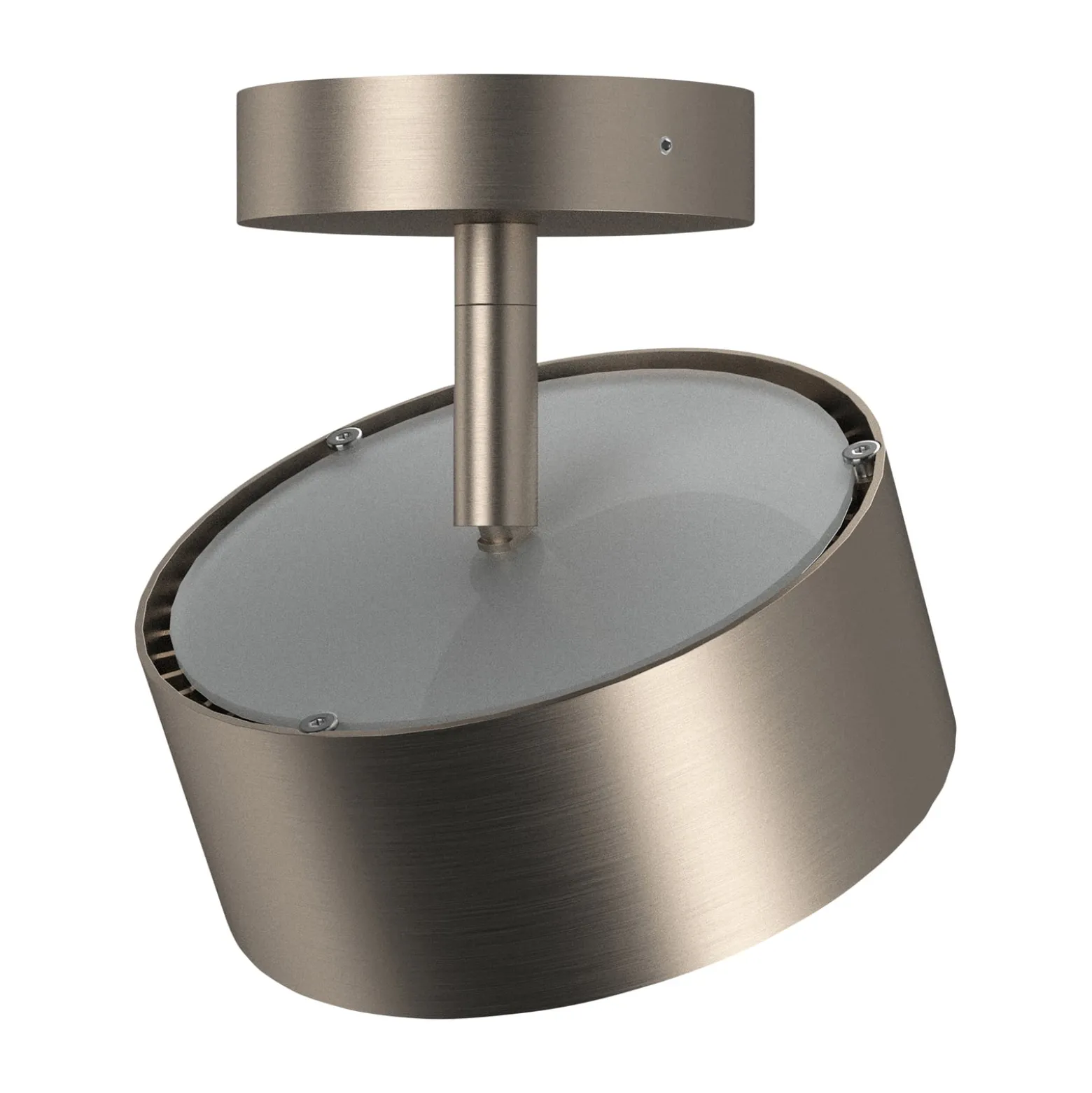 Puk Maxx Turn LED-Spot Linse klar 1fl nickel matt