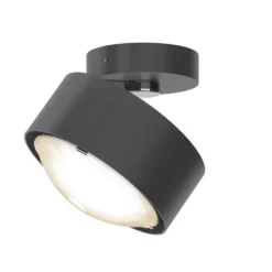 Puk! 120 Move LED-Spot Linse matt anthrazit/chrom